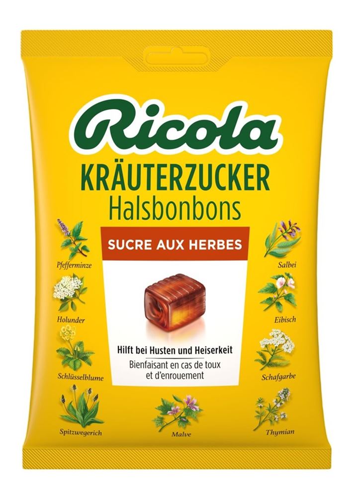 Ricola Halsbonbons Kräuterzucker Btl 83 g