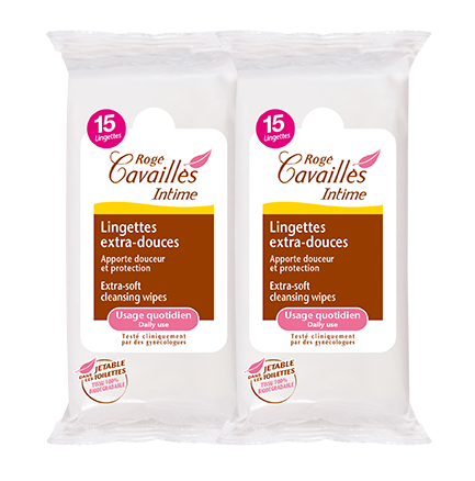Rogé Cavaillès Intimpflegetücher Extra Sanft Duo 2 x 15 Stk