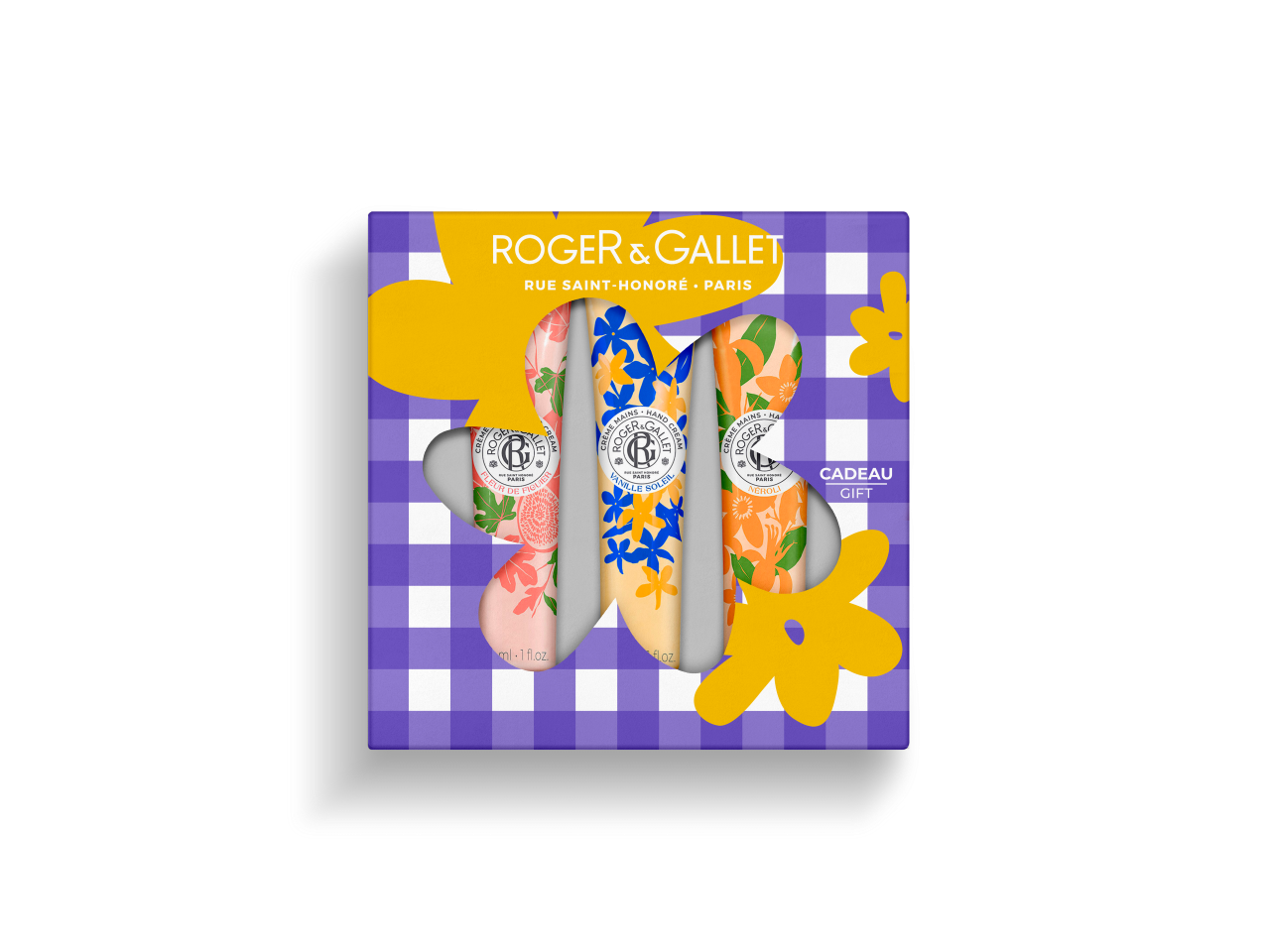 Roger & Gallet Coffret Trio Crèmes Mains 3 x 30 ml