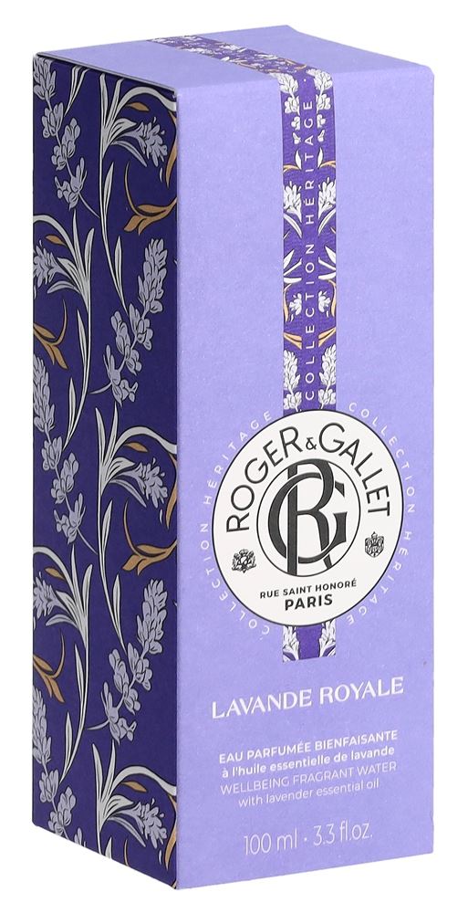 Roger & Gallet Lavande Royale Eau Parfumée Bienfaits 100 ml