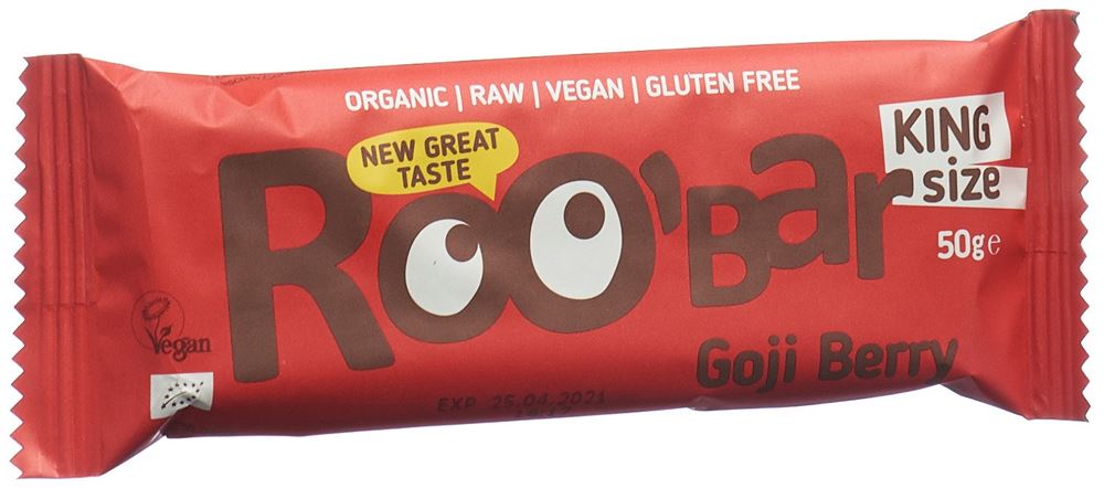 Roobar Rohkostriegel Goji Beere 50 g