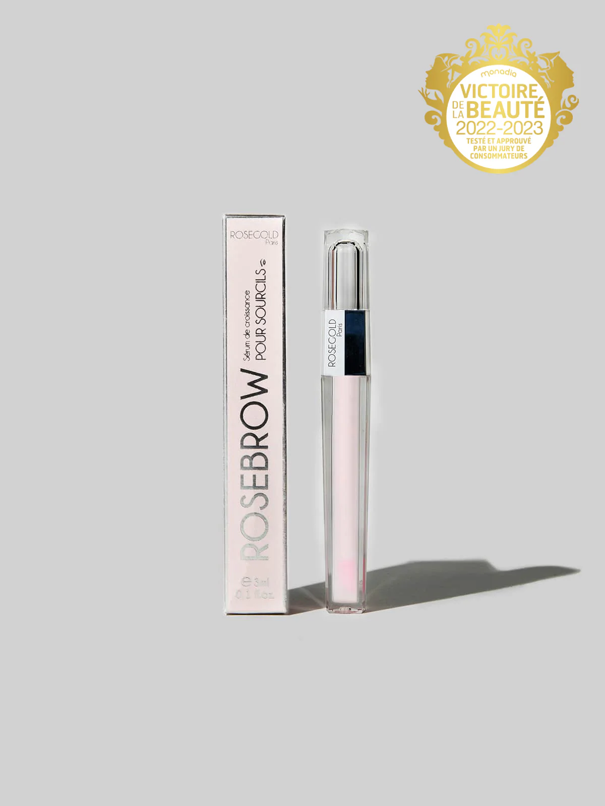 Rosegold Rosebrow Augenbrauenwachstumsserum 3 ml