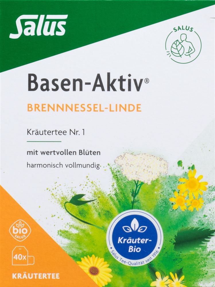 Salus Basen-Aktiv Kräutertee Nr 1 Bio Btl 40 Stk