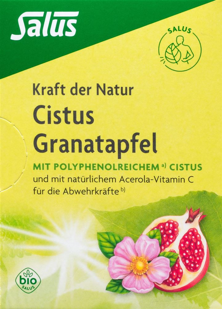Salus Kraft der Natur Tee Cistus Granatapfel Bio Btl 15 Stk