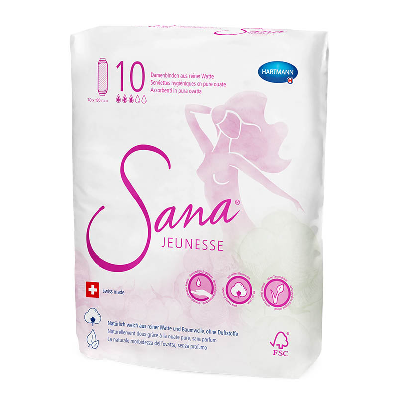 Sana Jeunesse Binden selbsthaftend 10 Stk