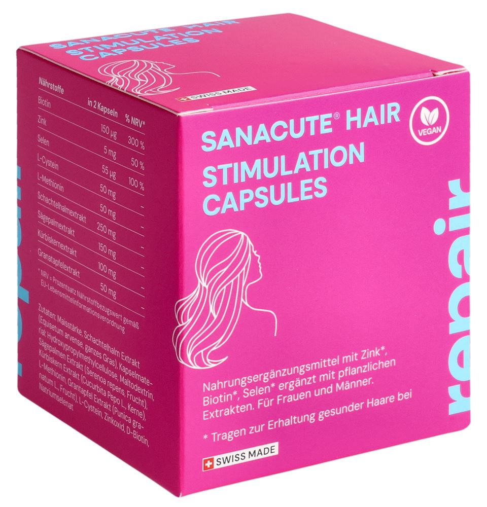 Sanacute Hair Stimulation Kaps Ds 60 Stk