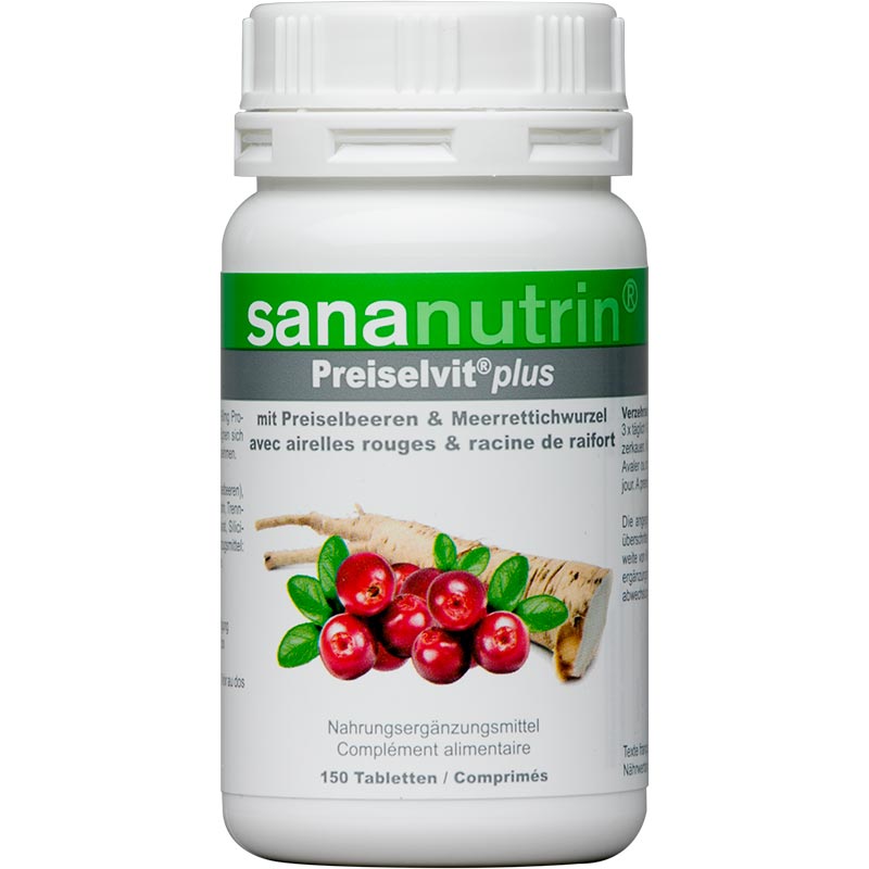 Sananutrin Preiselvit Plus Tabletten Ds 150 Stück