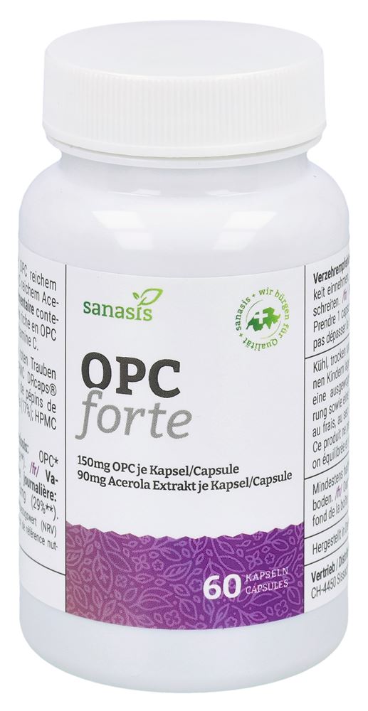 Sanasis Opc Forte Kapseln 60 Stück