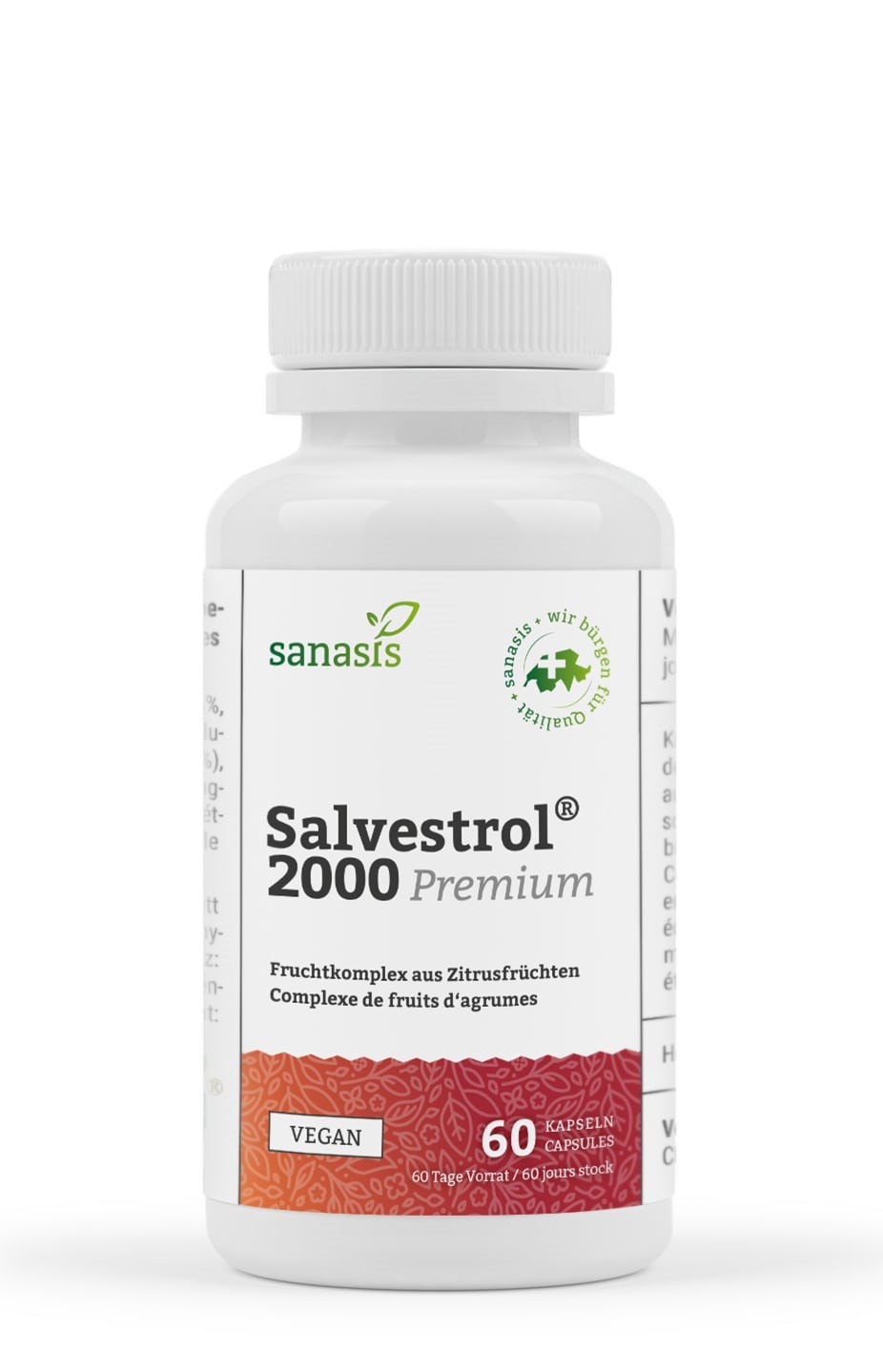 Sanasis Salvestrol 2000 Premium Kapseln 60 Stück