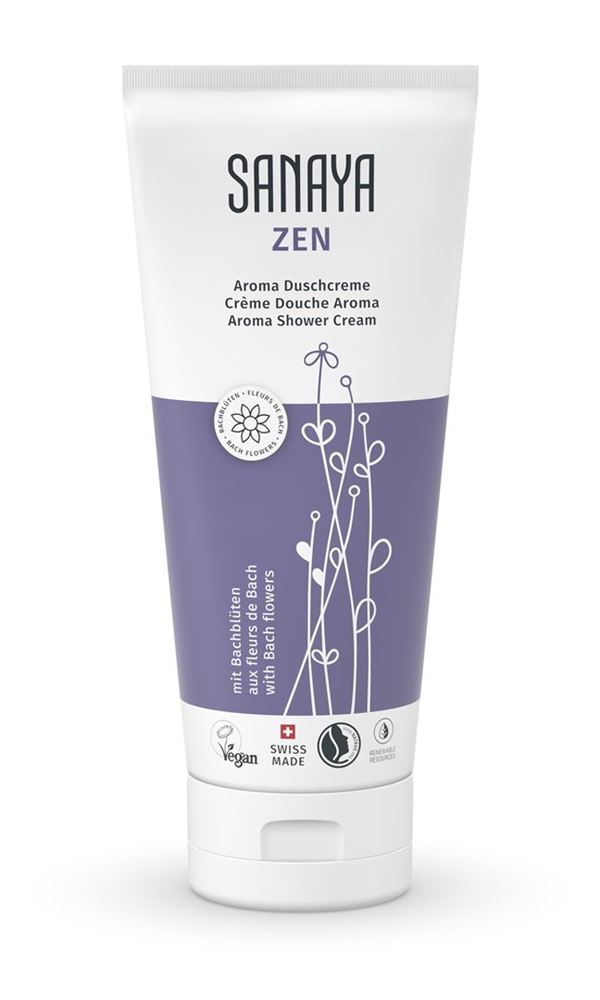 Sanaya Aroma & Bachblüten Duschcreme Zen Tb 200 ml