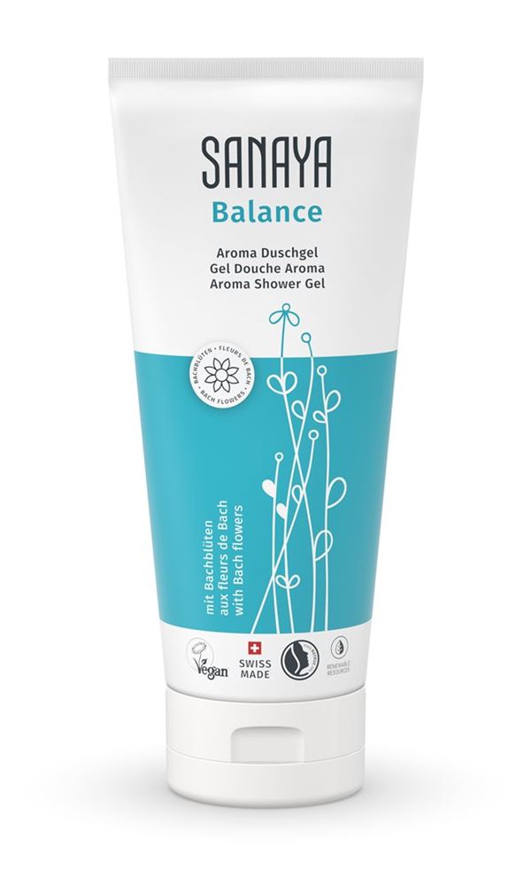 Sanaya Aroma & Bachblüten Duschgel Balance Tb 200 ml
