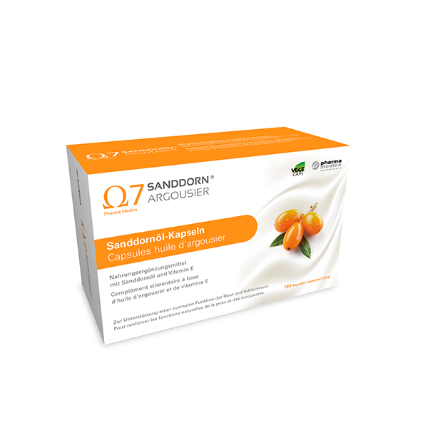 Sanddorn Argousier Kapseln 180Er Packung