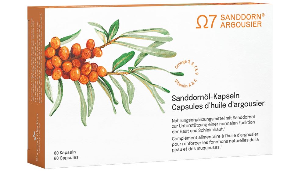 Sanddorn Argousier Kapseln 60Er Packung