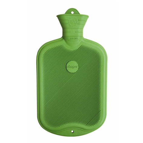 Sänger Wärmflasche 2l Lamelle 1seitig grün