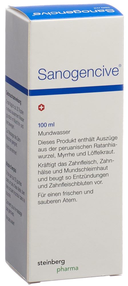 Sanogencive Mundwasser Fl 100 ml