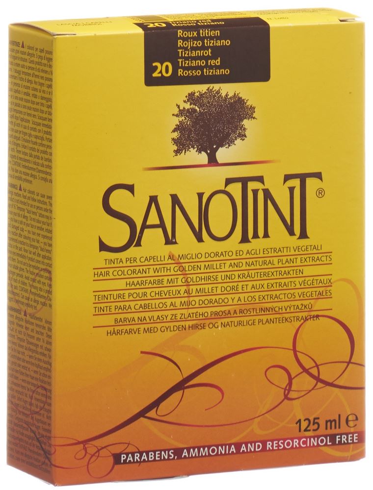 Sanotint Haarfarbe 20 tizianrot