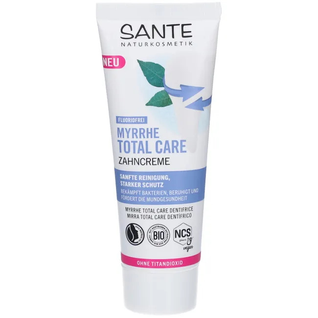 Sante Zahncreme Total Care Myrrhe Tb 75 ml