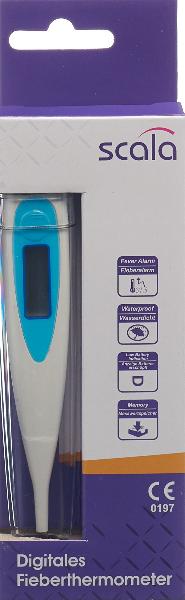 scala Digital Thermometer SC 17 basic blau