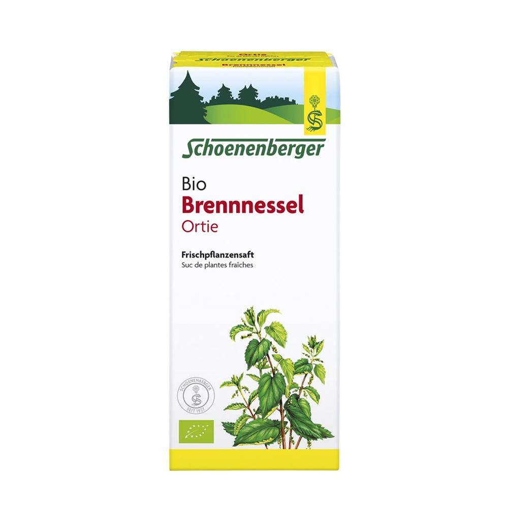 Schoenenberger Brennnessel Frischpflanzensaft Bio Fl 200 ml