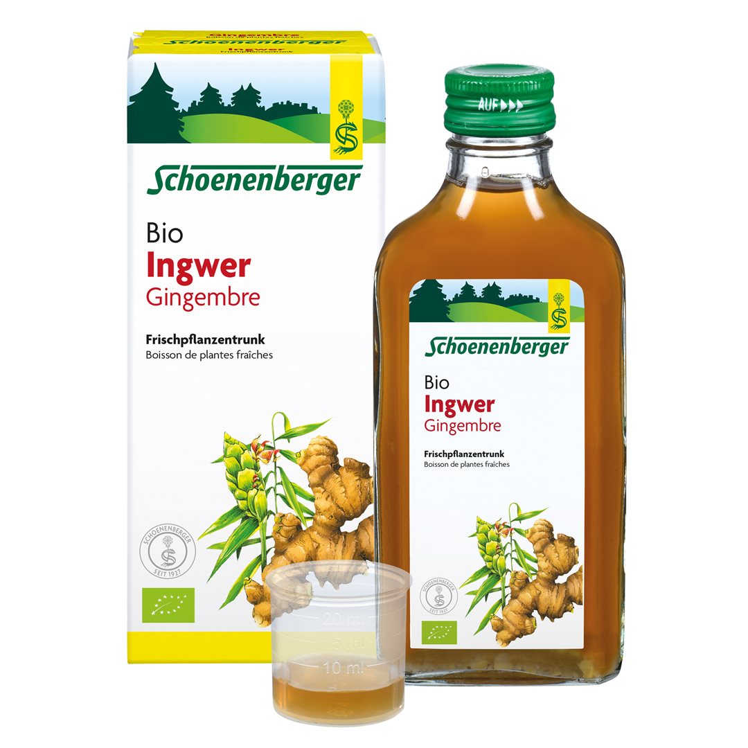 Schoenenberger Ingwer Frischpflanzentrunk Bio Fl 200 ml