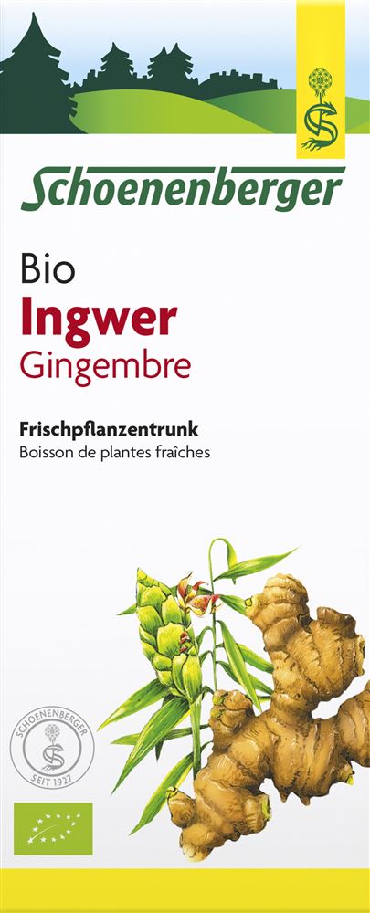 Schoenenberger Ingwer Frischpflanzentrunk Bio Fl 200 ml