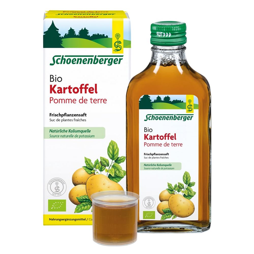 Schoenenberger Kartoffel Frischpflanzensaft Bio Fl 200 ml