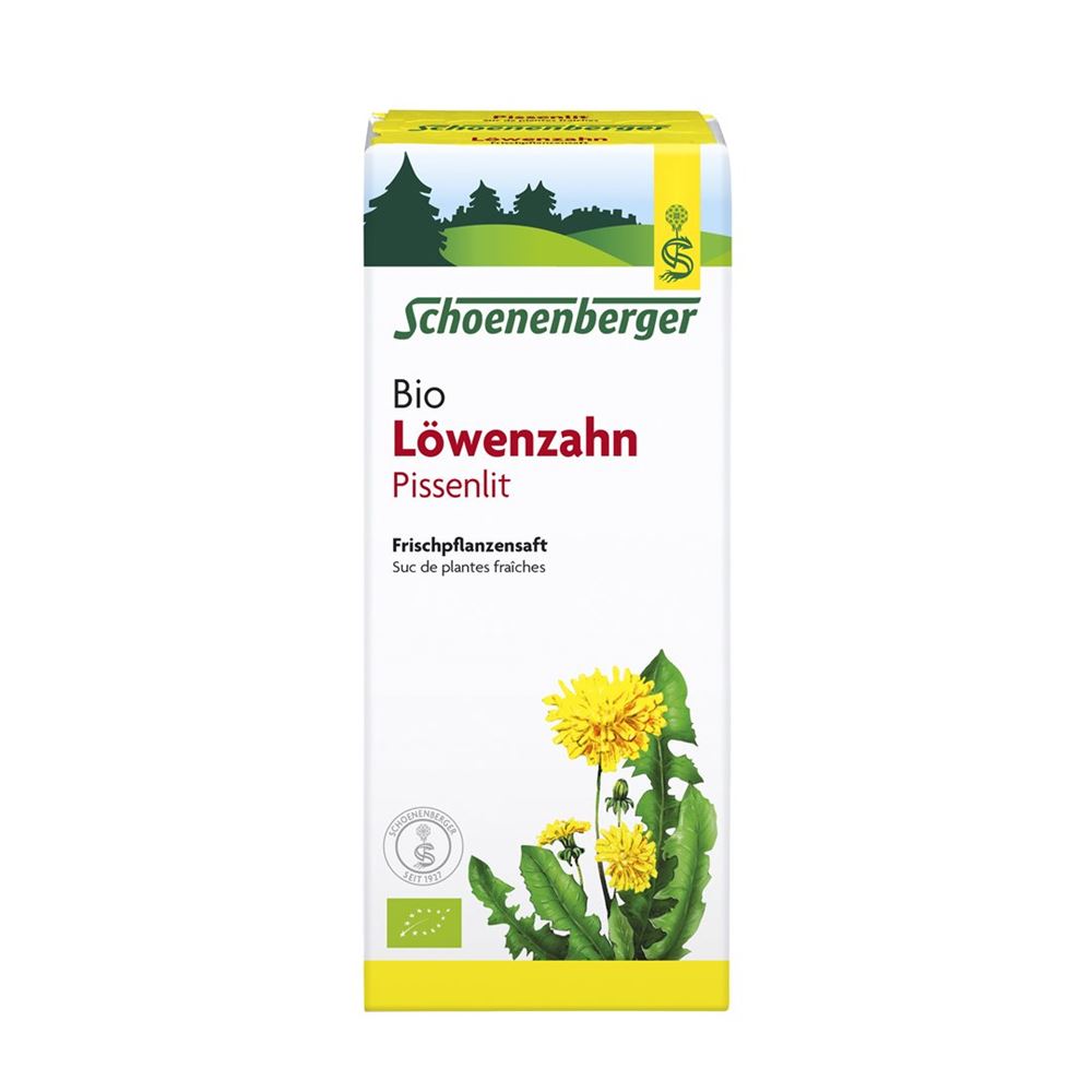 Schoenenberger Löwenzahn Frischpflanzensaft Bio Fl 200 ml