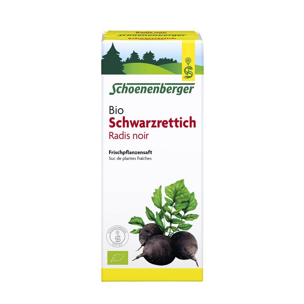 Schoenenberger Schwarzrettich Frischpflanzensaft Bio Fl 200 ml