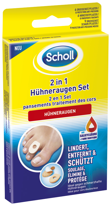 Scholl 2in1 Hühneraugen Set
