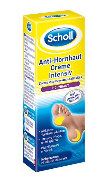Scholl Anti-Hornhaut Creme Intensiv Tb 75 ml