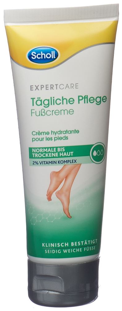 Scholl ExpertCare Tägliche Pflege Fusscreme Tb 75 ml