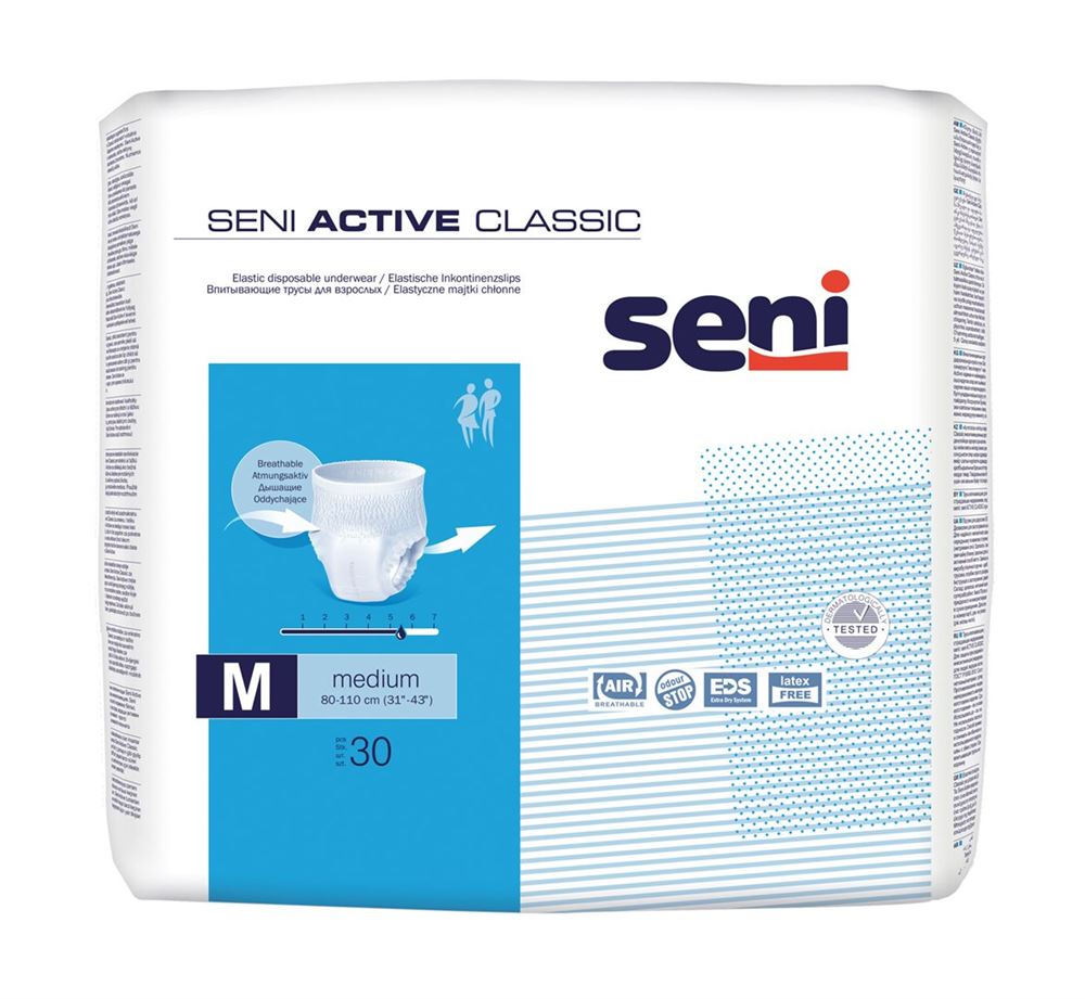 Seni Active Classic M Beutel 30 Stück