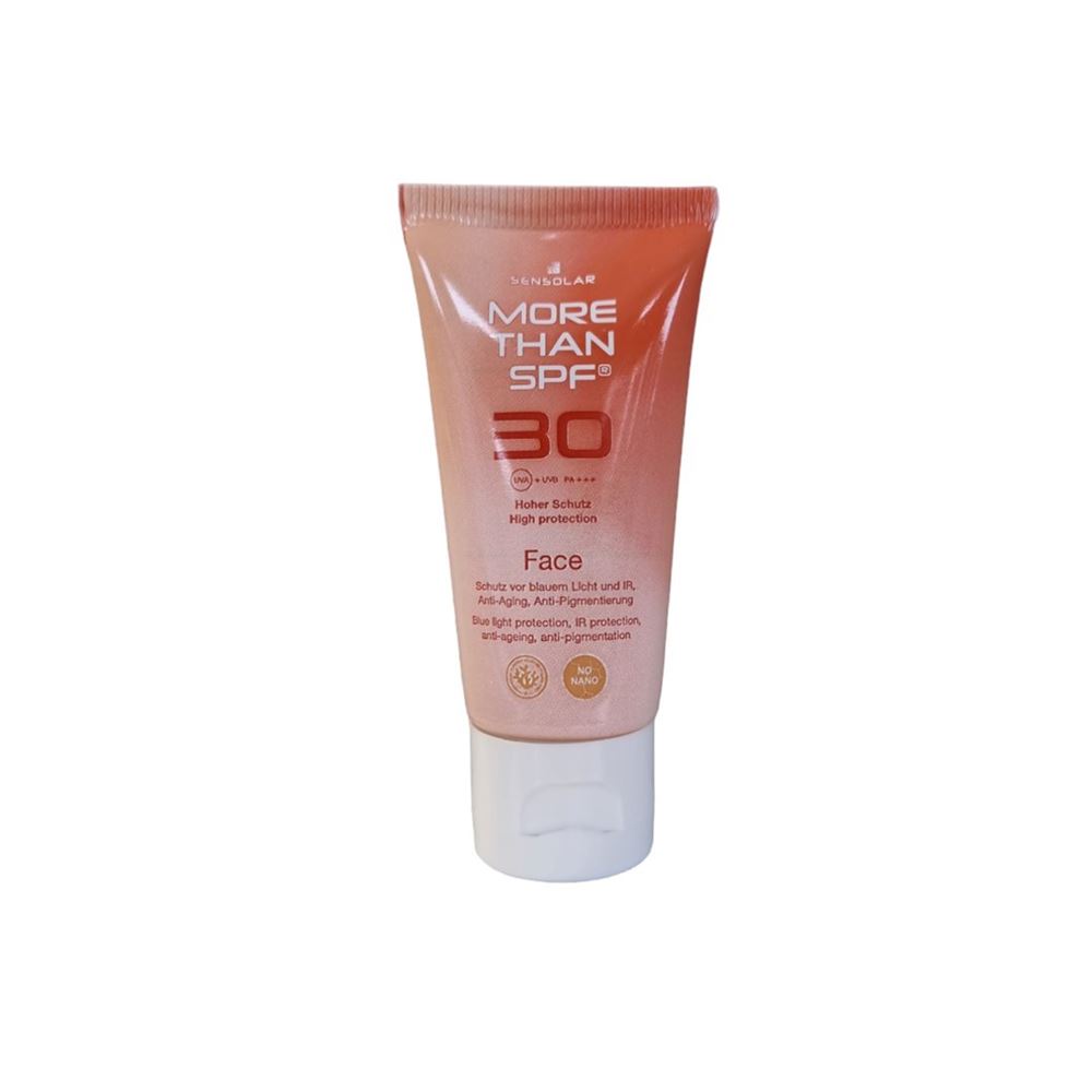 Sensolar more than spf Face Creme mit Anti-Aging Lsf30 Fl 20 ml