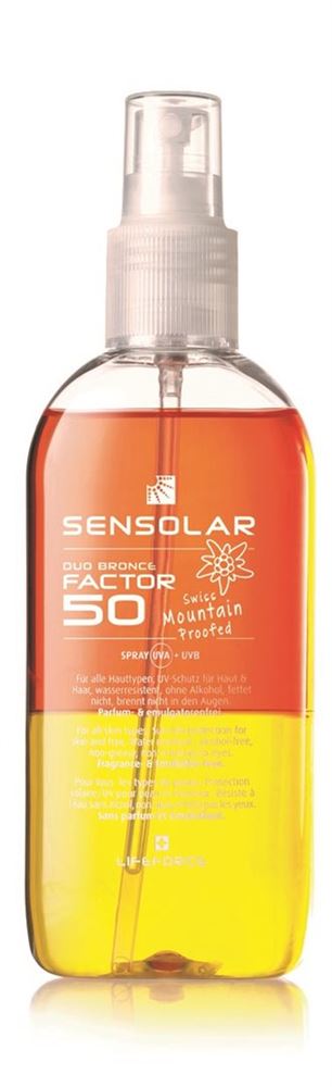 Sensolar Sonnenspray LSF 50 ohne Emulgatoren 100 ml
