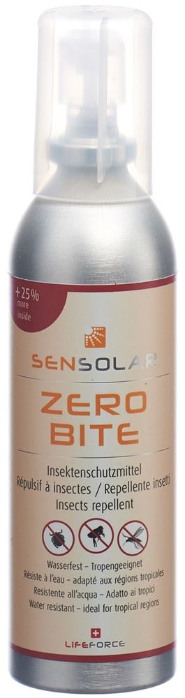 Sensolar Zero Bite Mücken & Zeckenschutz Spr 100 ml