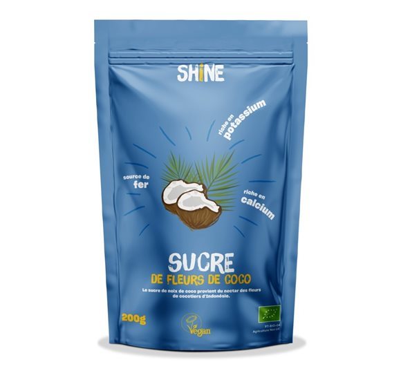 Shine Kokosblütenzucker Bio Beutel 200 G
