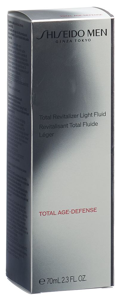 Shiseido Men Total Revitalizing Light (re) Fl 70 ml