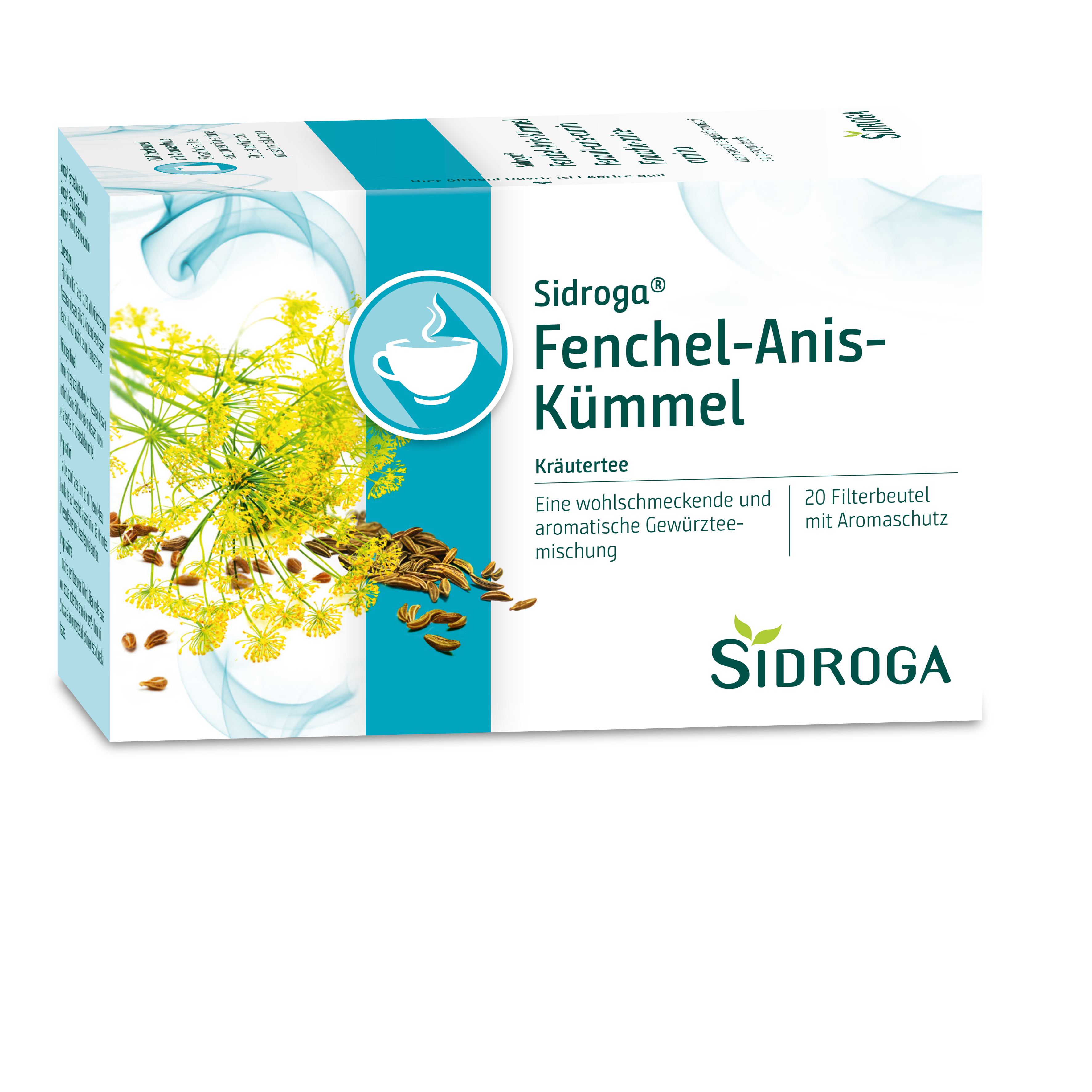 Sidroga Fenchel Anis Kümmel 20 Beutel 2 G