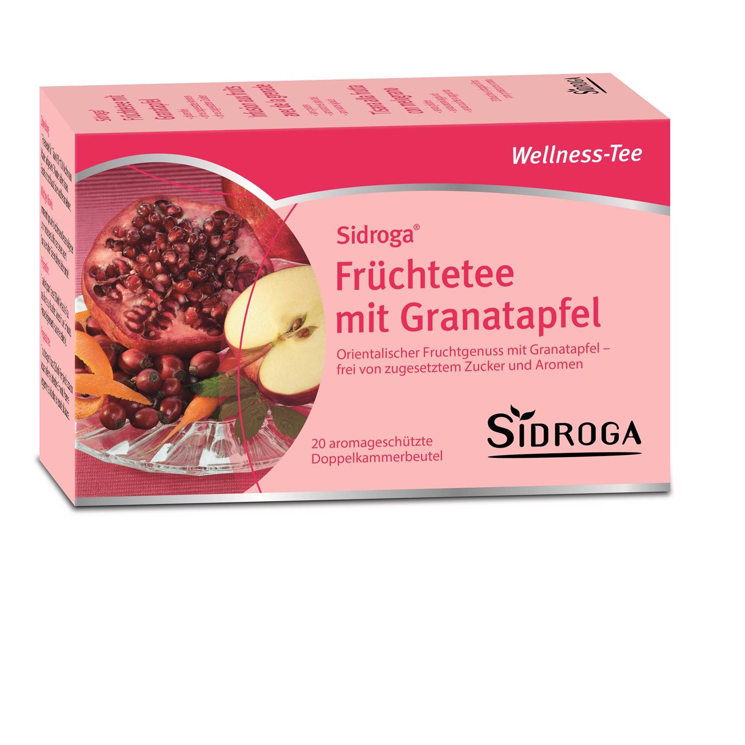 Sidroga Früchtetee Mit Granatapfel 20 Beutel 2 G