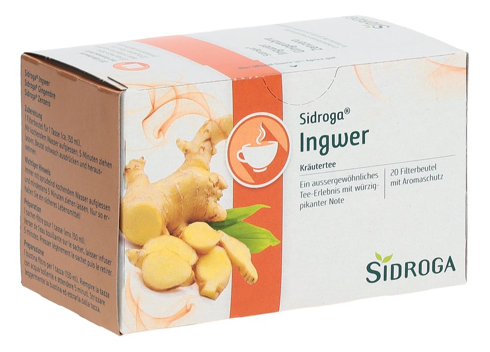 Sidroga Ingwer Beutel 20 Stück