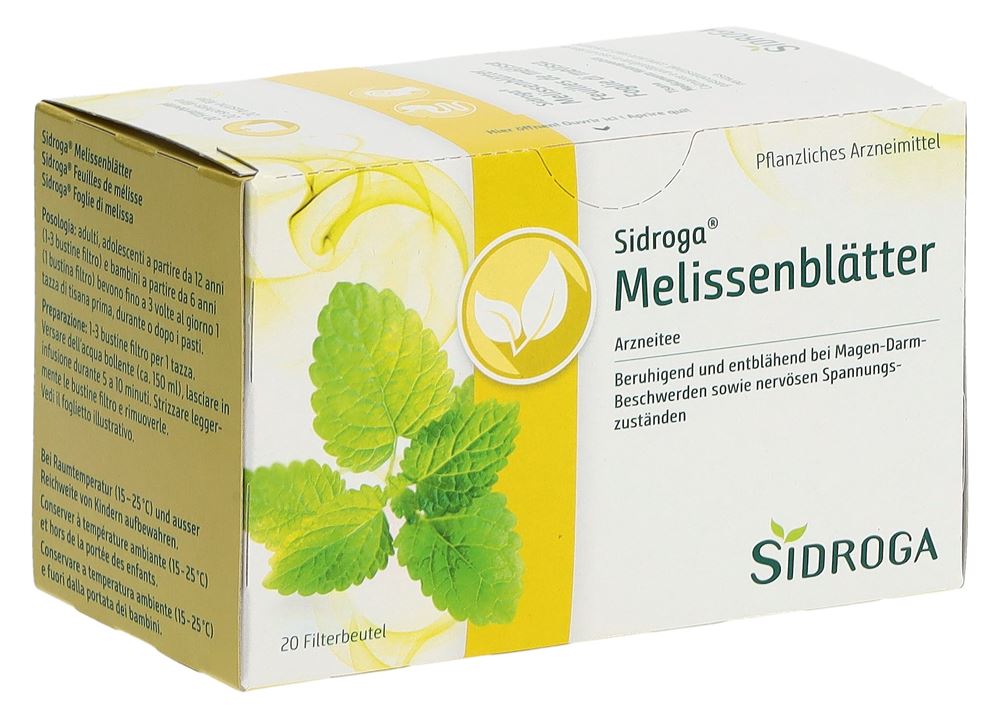 Sidroga Melissenblätter 20 Btl 1.5 g