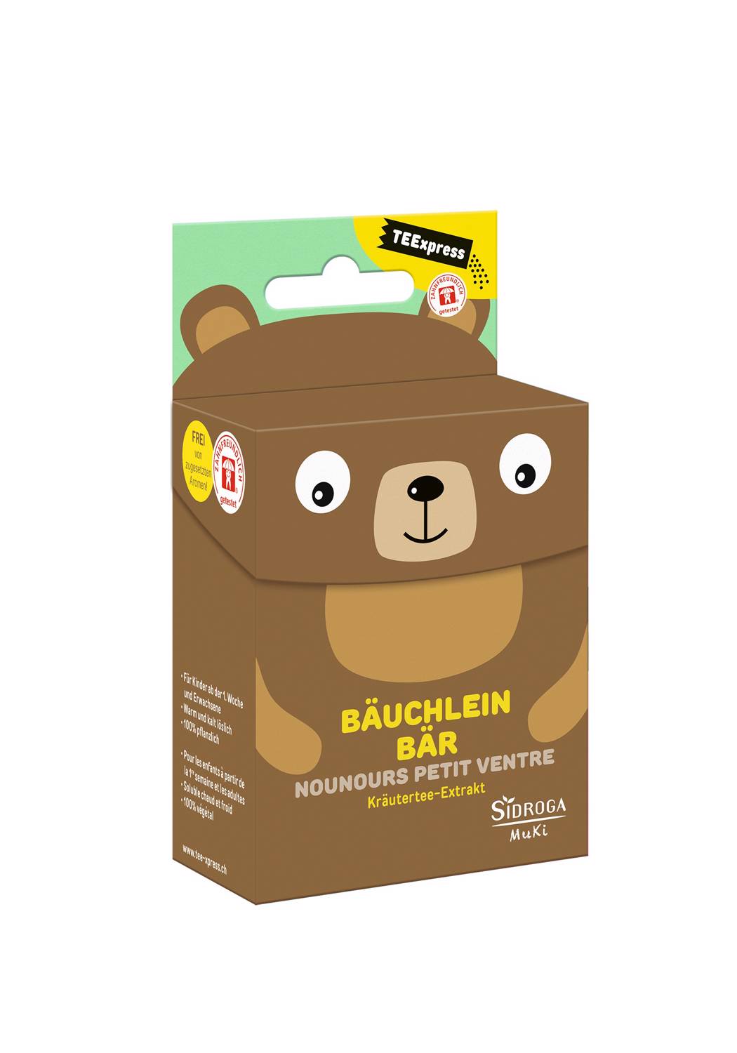 Sidroga Teexpress Bäuchlein Bär 15 Beutel 0.3 G