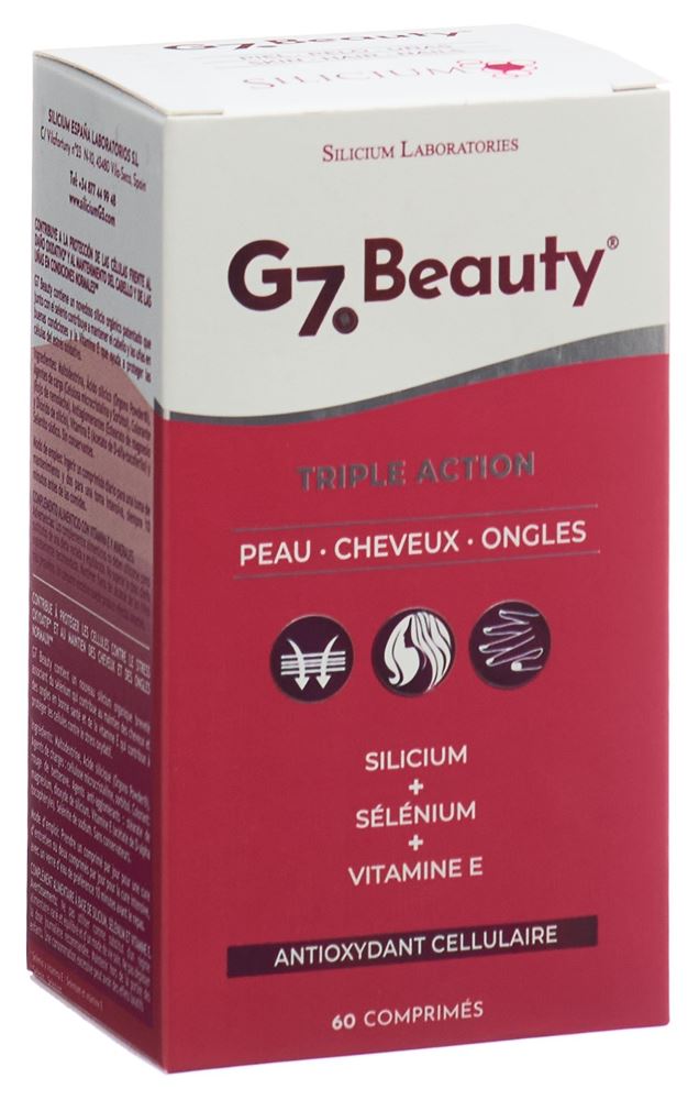 Silicium Organique Silizium G7 Beauty Tabl Ds 60 Stk