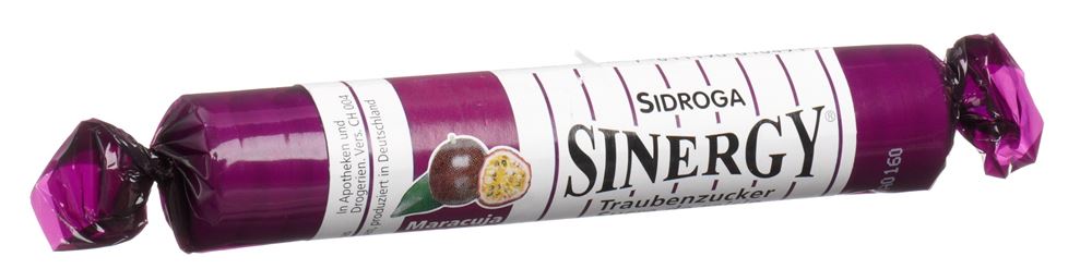 Sinergy Traubenzucker Maracuja Rolle 40 g