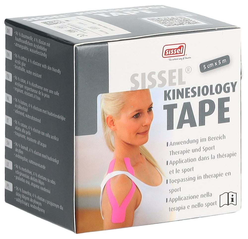 Sissel Kinesiology Tape 5cmx5m blau