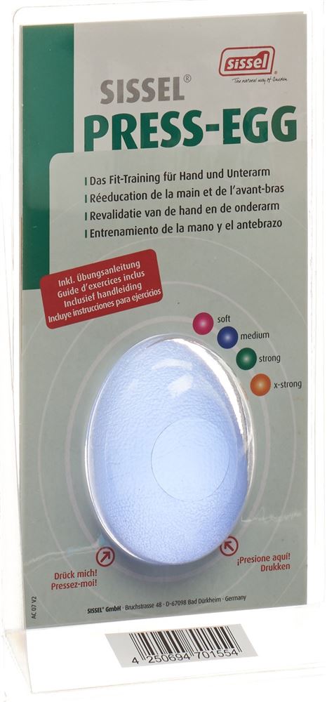 Sissel Press Egg medium blau