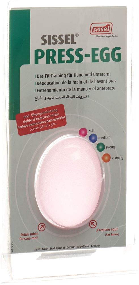 Sissel Press Egg soft rosa