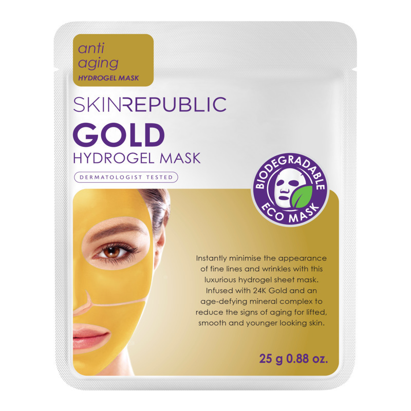 skin republic Gold Hydrogel Face Mask 25 g