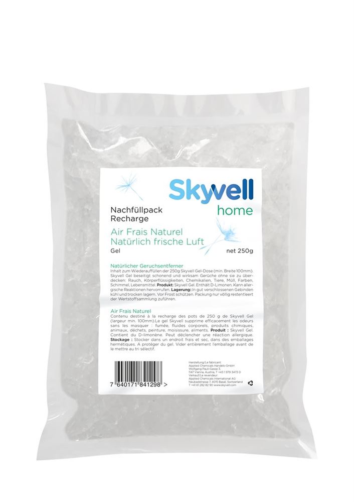 Skyvell home Gel natürlicher Geruchsentferner Nachfüllpack Btl 250 g
