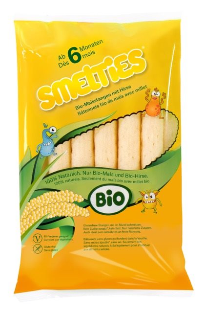 Smelties Bio-Maisstangen mit Hirse 30 g